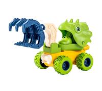 KONTONTY Coche de Juguete de Juguete Toys Furgoneta Juguete Dino Car Auto Coche de Deslizamiento para bebé de Juguete el plastico Green