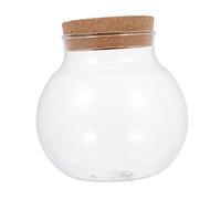 KONTONTY Contenedor Ecológico para Pecera Decoración De Escritorio Terrario Pequeño Mini Pecera Beta Pecera Transparente para Acuario Botella para Microplantas Botella para Criar