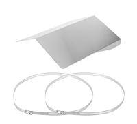 KONTONTY Cubierta Protector Seguridad Cámara para de Acero de Inoxidable Polvo Resistente Lluvia y Techo para Exteriores Entradas