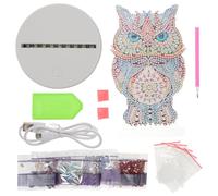 KONTONTY Decoración De La Luz De La Luz De La De La De La Noche De La Pintura De Diamante De La Historieta 1pc Para El Hogar