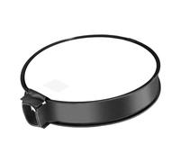 KONTONTY Difusor Redondo de Luz para Cámara Portátil 40 Cm para Fotografía Profesional, Compatible Flashes de Cámara, Diseño Plegable Negro, Accesorio para Fotógrafos Aficionados