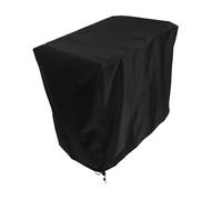KONTONTY Funda para Motor Fueraborda 60-100hp, Cubierta Barco Protección UV de Tela Oxford Negra 68x40x53 Cm para Exterior y Almacenamiento