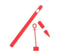 KONTONTY Funda Protectora De para Pencil De ª Generación Estuche Antideslizante Compatible y Diseño De Color Rojochina