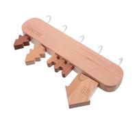 KONTONTY Gancho Para Llaves Titular De La Clave Ganchos De Llave Llavero Metálico Para El Hogar Percha Titular De La Casa White