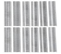 KONTONTY Grapas Tipo M para Jaulas de Gallinas y Conejos 600 Piezas de Acero bajo Carbono Clips Metálicos para Reparación de Cercas y Jaulas de Alambre Herramienta Manual para Recintos