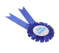 KONTONTY insignia del cumpleañero pin de cumpleaños para pin de insignia de hojalata de cumpleaños Suministros de fiesta de cumpleaños alfileres de botón de roseta Azul