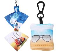 KONTONTY Juego 3 Paños para Limpiar Gafas Llavero Microfibra Suave Estampado Bruja Pequeña Violín Gafas de Sol Limpiador Pantalla Teléfono y Lentes Portátil para Electrónica y Óptica