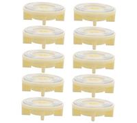 KONTONTY Kit de 10 Tuercas y Arandelas para Grifos de Cocina Abs Fijación Antisuelta Accesorios de Plomería Herramienta de Reparación para Inodoro y Lavabo