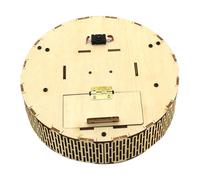 KONTONTY Kit De De Robot De Barrido DIY Juguete Educativo De y Tecnología para Niño Niña Construcción De Puzzles De Madera Stem