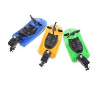 KONTONTY Lancha De Juguete a Cuerda para Niños Pequeños, 3 Piezas, Colores Aleatorios, Juguetes De Baño Acuáticos Flotantes para Ducha y Piscina