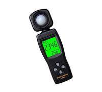 KONTONTY Medidor Iluminancímetro Digital Portátil para Fotografía y Fotómetro de Alta Precisión Rango de Medición hasta 200,000 Lux Sensor Confiable Diseño Compacto y Duradero