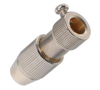 KONTONTY Mezclador de Laboratorio Barra Agitadora de Acero Inoxidable, Diseño de 3 Palas, Color Plata, con Mandril de Cobre, para Soluciones y Líquidos, Uso en Laboratorio Reutilizable