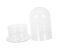 KONTONTY Micro Paisaje de Musgo Frasco de Cerrado Hidropónico DIY para Plantas de Interior Recipiente Decorativo Transparente para Ecosistemas Pequeños