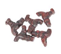 KONTONTY Mini Grifos Decorativos 5 Piezas para Casas de Muñecas, Accesorios de Micropaisaje en Miniatura, Modelo de Grifo Artificial para Decoración de Mini Jardines y Escenas de Juegos