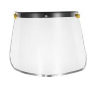 KONTONTY Pantalla Protectora para Casco Seguridad Transparente Resistente Impactos Adaptador Soldadura Protección Facial para Amolar y Pulir