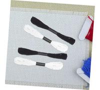 KONTONTY para Bordar Blanco y Negro Madeja para Punto de Cruz Manualidades DIY Decoración Hogar Ropa y Accesorios Fácil de Usar para Bordado y Bisutería