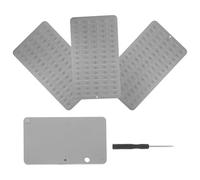 KONTONTY Placa de Acero Inoxidable para Almacenamiento en Frío de Frases Clave, Mecánico y Resistente al Agua, Caja Metálica Portátil para Semillas Criptográficas y Carteras de Metal Segura