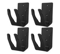 KONTONTY Soporte de Pared para Lector de Código de Barras Soporte Ajustable para Escáner Portátil Estante de Escaneo de Códigos de Barras 4 Piezas Plástico Resistente Montaje sin