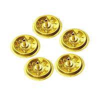 KONTONTY Soporte para Mecha Flotante De Lámpara De Aceite 4 Cm, Base De Mecha De Aluminio Resistente, Accesorio Multifuncional para Rituales y Altares Domésticos, Paquete De 5 Unidades