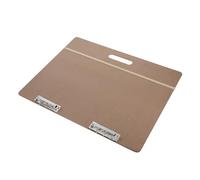 KONTONTY Tablero de Dibujo Portátil con Asas y Clip Metálico para Artistas Tablero de Pintura para Clases y Dibujo al Aire