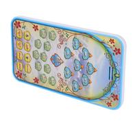 KONTONTY Tableta De Aprendizaje De Árabe. Alfabeto Electronico Teléfono De Juego para Pequeños Reproducir Teléfonos Juguetes para Aprender Idiomas Blue El Plastico