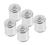 KONTONTY Tapas De Magnetrón Para Horno Microondas 5 Piezas Accesorio De Repuesto Material De Hierro Gris Protección Contra Perturbaciones Eléctricas Solución Para Rendimiento Uso Cocinas
