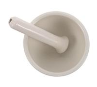 KONTONTY Tazón de Molienda Cerámico con Ergonómico para Especias y Pastillas de Cocina para Doméstico y Restaurantes