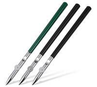 KONTONTY Tiralíneas Ajustables 3 Piezas Para Acrílico, Bolígrafos Líquido Enmascarador, Pluma Regla Profesional Tornillo De Precisión Para Dibujo Técnico y Caligrafía Artística