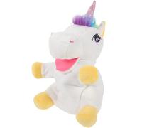 KONTONTY Títere de Unicornio Narrador de Cuentos para Niños y Adultos, Tamaño Único, de Felpa Suave, Juguete Interactivo Educativo para Juegos Imaginativos,