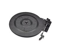 KONTONTY Tocadiscos de Vinilo Vintage Preamplificador Integrado y Aguja para Audio y Accesorios de Vídeo Portátil y Duradero para Fiestas y Reuniones Sociales