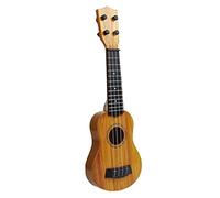 KONTONTY Ukelele para Niño Niña Juguete Educativo De Madera Instrumento Musical De Cuerdas Seguro y De Tocar para Principiantes y Práctica Temprana