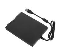 KONTONTY Unidad de Disquete Externa de Alta Velocidad USB Lector de Disquetes Abs con Interfaz USB 2.0 para Portátil y Computadora Compatible con Laptops y Escritorios