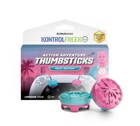 KontrolFreek® Action Adventure Thumbsticks - Heist Edition para PlayStation 5 (PS5), PlayStation 4 (PS4) | Rosas/Azules
