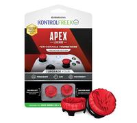 KontrolFreek Apex Legends: Predator Edition - Paletas de rendimiento para Xbox One (XB1) y Xbox Series X (XBX) | 1 talle alto, 1 talle medio, cóncavo | rojo/negro