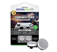 KontrolFreek Embrague para Mando Xbox One y Xbox Series X, palancas Pulgares de Rendimiento, 2 cóncavos de Talle bajo, Blanco y Negro