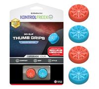 KontrolFreek Edición No-Slip Thumb Grips™ - Galaxy | Compatibles con Nintendo Switch 2 | Paquete de 4 | Rojo y Azul