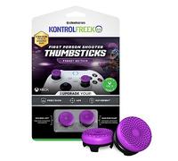KontrolFreek FPS Freek Frenzy - Mando para Xbox One y Xbox Series X, palancas pulgares de rendimiento, 1 talle alto, 1 tiro medio, morado/negro