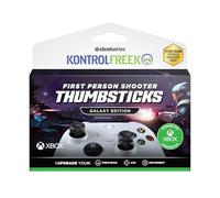 KontrolFr PS Fr alaxy Black Grips para Mando Xbox | Palancas de Precisión para Xbox Series X|S & Xbox One | Aumento de Altura y Control | Negro