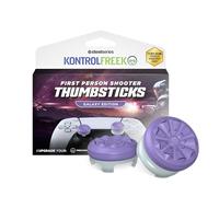KontrolFr PS Fr alaxy Grips para Mando PS5 | Palancas de Precisión Iconicas para PlayStation 5 & PS4 | Aumento de Altura para FPS | Morado
