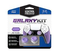 KontrolFreek FPS Freek Galaxy Performance Kit para mando de PlayStation 5 (PS5) | Incluye palancas de rendimiento y empuñaduras de rendimiento | Morado
