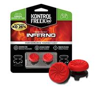 KontrolFreek FPS Freek Inferno para Xbox One y Xbox Series X/S | Performance Thumbsticks | 2 Alturas elevadas, cóncavo | Rojo.