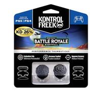 KontrolFreek FPS Freek Nightfall - Tecla PS5/PS4 (4 Puntas), Color Negro, plástico, Compatible con Consola de Juegos