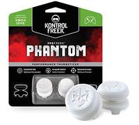 KontrolFreek FPS Freek Phantom para Xbox One y Xbox Series X/S | Performance Thumbsticks | 2 Alturas elevadas, cóncavo | Blanco.