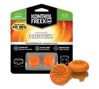 KontrolFreek FPS Freek Vortex para Xbox One y Xbox Series X/S | Performance Thumbsticks | 1 Altura elevada convexo, 1 Altura media, cóncavo | Naranja.