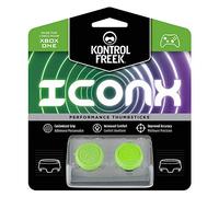 KontrolFreek Icon X para Xbox One y Xbox Series X/S | Performance Thumbsticks | 2 Alturas medias, convexo | Verde.