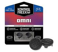 KontrolFreek Omni for Playstation 4 (PS4) and Playstation 5 (PS5) | 2 Performance Thumbsticks | 2 Low-Rise Concave | Black