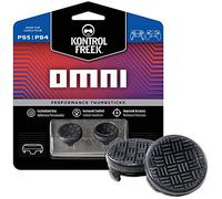 KontrolFreek Omni para mando de PlayStation 4 (PS4) y PlayStation 5 (PS5) | Performance Thumbsticks | 2 baja altura cóncavos | Negro