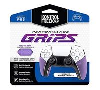 KontrolFreek Funda antideslizante para mando PlayStation 5 PUR-4777-PS5, negro, púrpura y blanco