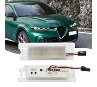 Konuooer 2 luces de matrícula para Alf-a Romeo Giulietta 940 para 147 156 159 166 MiTo GT Spider Brera para Zafira B Astra H Corsa D Camaro Malibu Plug and Play GM20944894