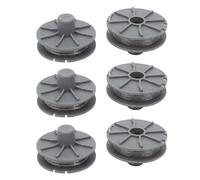 Konuooer 5307-20 Bobina Hilo Repuesto 6 bobinas para Cortabordes1,6 mm Diámetro, 6,1 m para Gardena Art 9805, 9806, 9807, 9808, 9809, 9827, 8846, 8847, 8848, 9870, 9872, 9874 bobina repuesto